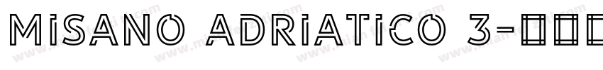 Misano Adriatico 3字体转换